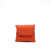 Orange coin purse